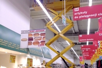 Nagłośnienie sklepu Auchan w Zabrzu
