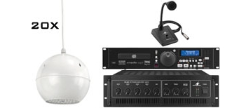 Zestaw nagłośnieniowy