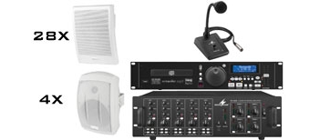 Zestaw nagłośnieniowy