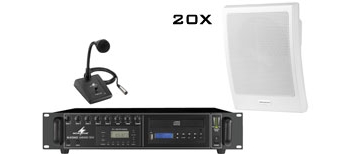 Zestaw nagłośnieniowy